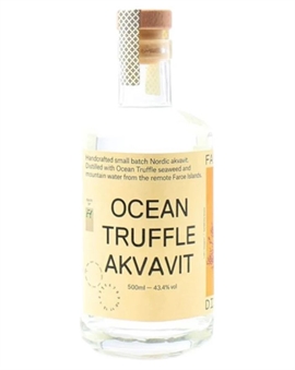 Faer Isles Distillery North Atlantic Akvavit Ocean Truffle Akvavitt Small Batch Færøerne 50 cl 43,4%